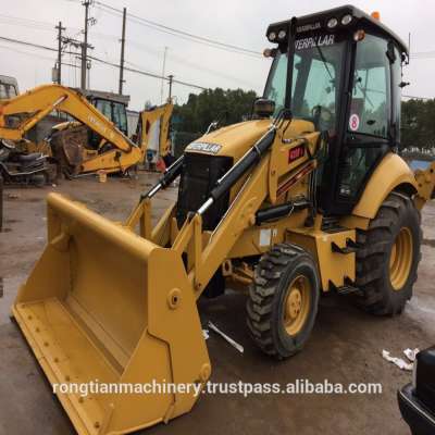 Strong Power Equipment CAT 420F Model for heavy work/ Working Condition Backhoe Loader for sale