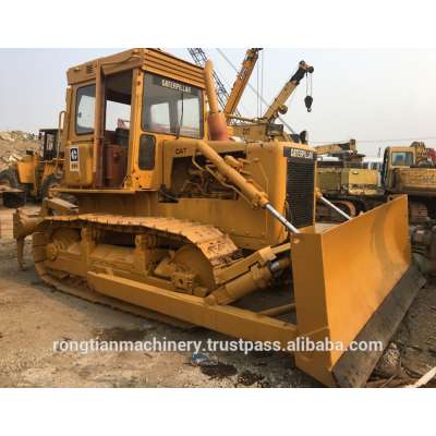 Running condition 140HP Japanese used cat D6D bulldozer for sale in Shanghai site