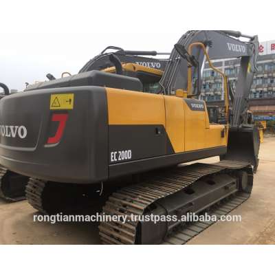 Low price hydraulic crawler excavator volvo EC200 from Japan in stock for hot sale