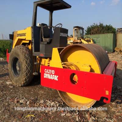 Dynapac ca25d road roller for sale, used Dynapac road roller CA25D CA30D, single drum roller compactors