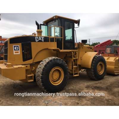 Durable Secondhand Machine original Cat 966G Wheel Loader from Japan in yard for sale