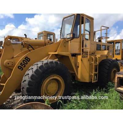 Strong Power Equipment Cat 950B Model for heavy work/ Working Condition Wheel Loader for sale