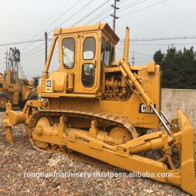 Running condition Japanese used cat D8K bulldozer for sale in Shanghai site